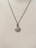 Kultaseppä Salovaara Finnish modernist necklace showing reverse