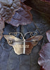 Reverse of vintage David-Andersen butterfly brooch showing "DAVID-ANDERSON, NORWAY STERLING 925S" stamp