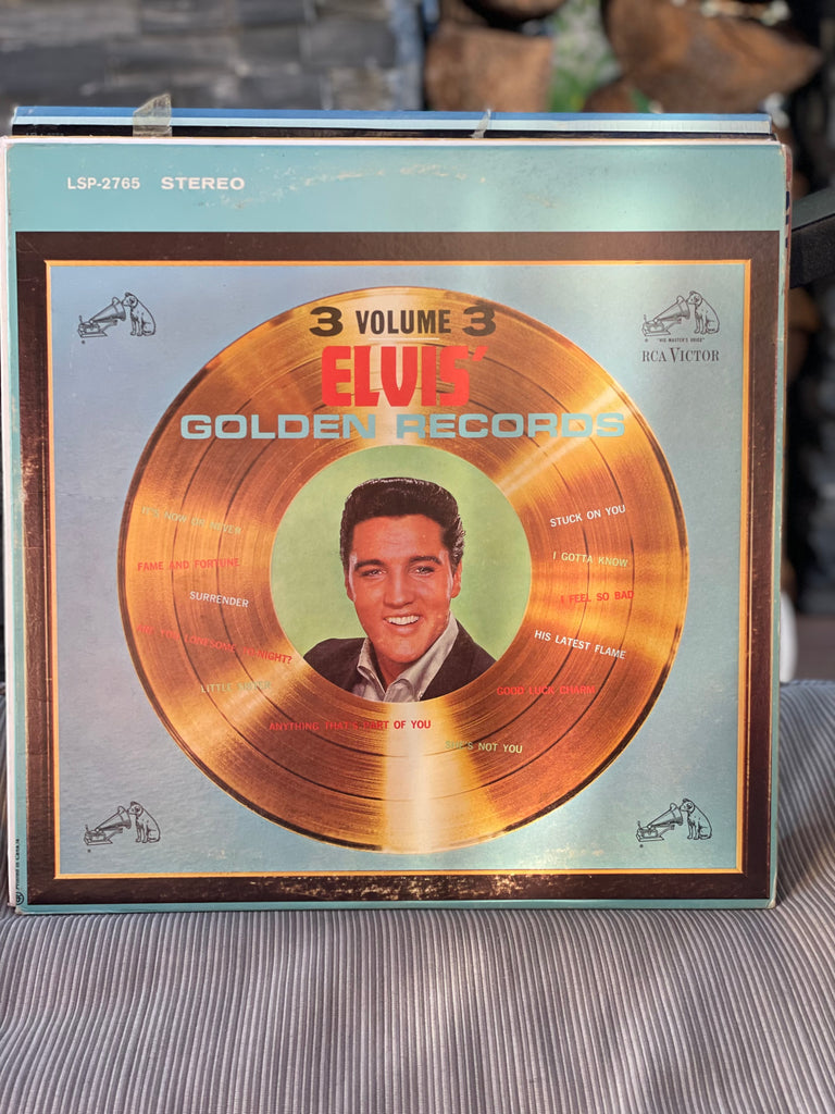 Elvis Presley Golden Records, volume 3, vinyl record